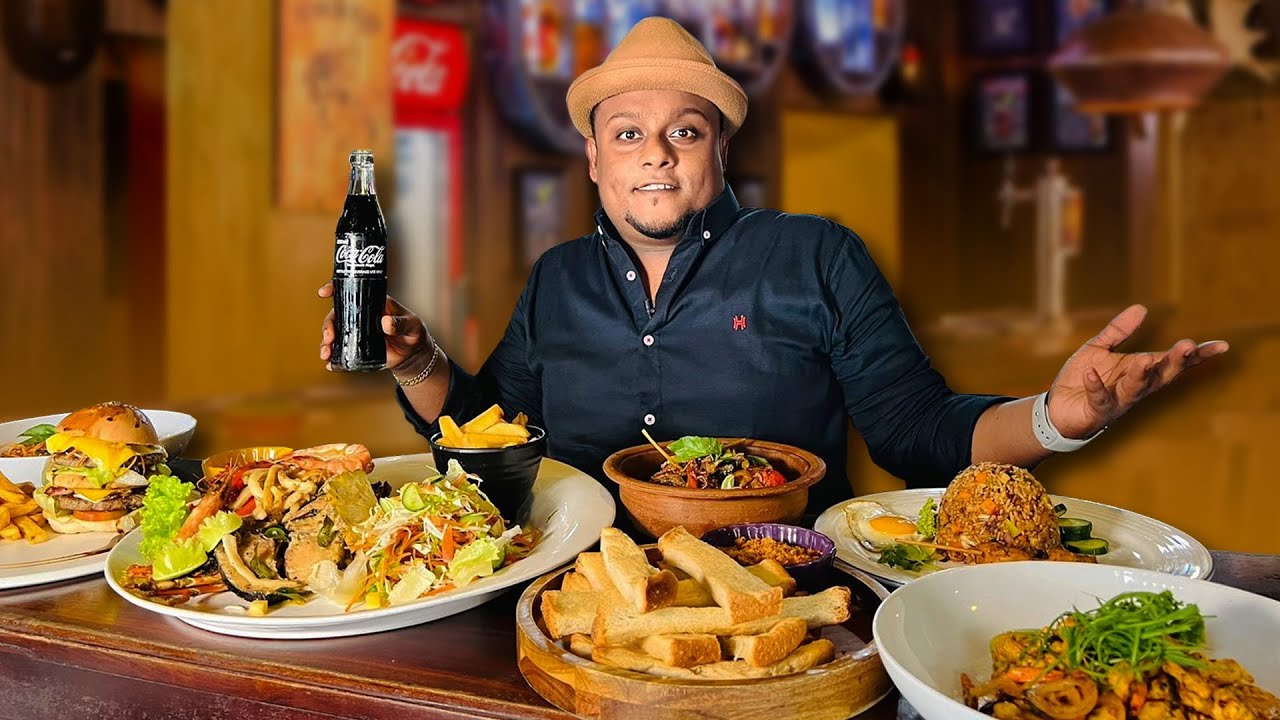 අවුරුදු 26 ක් පරණ Restaurant එකකින් කාපු කෑම !! Rodeo Pub & Restaurant