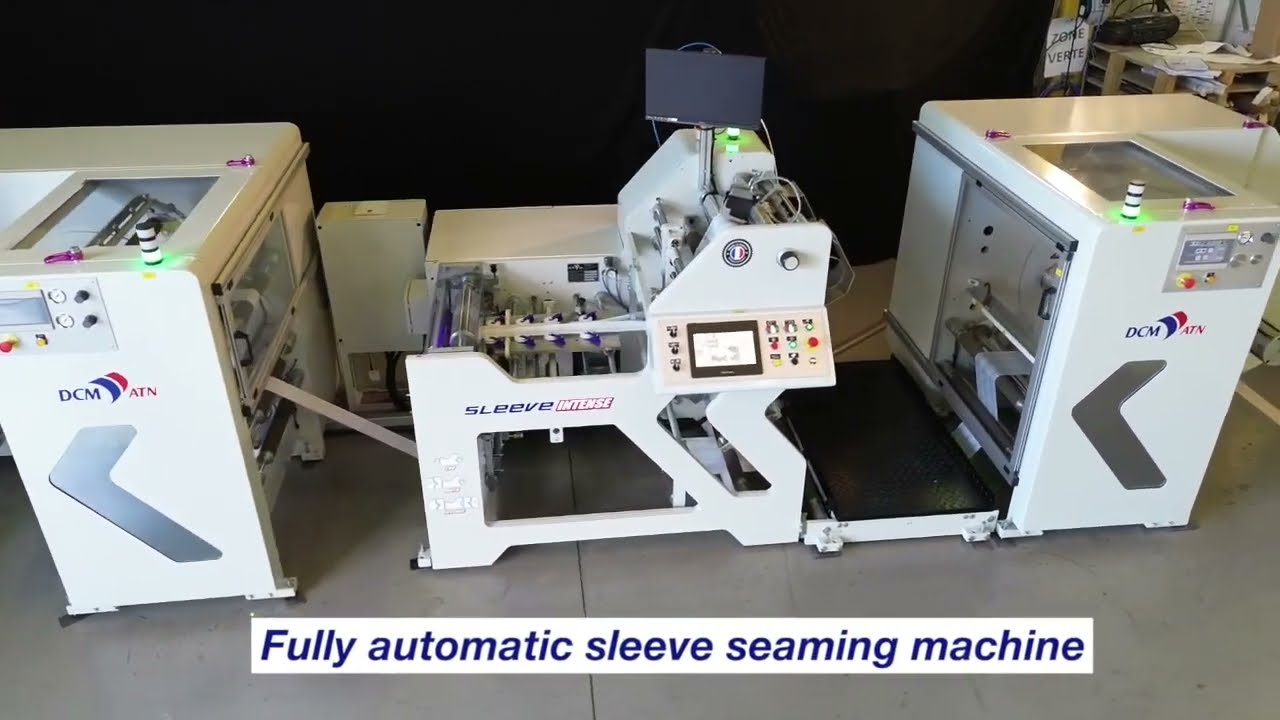 Discover the new DCM SLEEVE 6 modular shrink sleeve seaming line