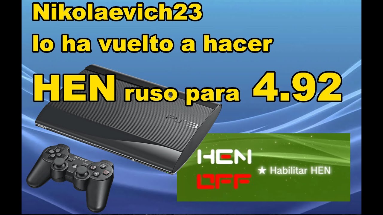 🛠️ TUTORIAL LIBERAR PS3 HFW 4.92 y HEN 3.3.7 RUSO paso a paso  🛠️