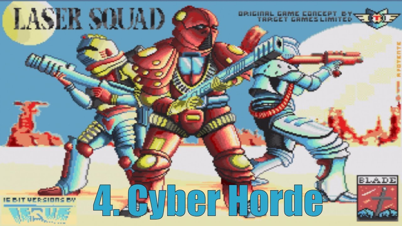Laser Squad (Amiga) #4 Cyber Hordes
