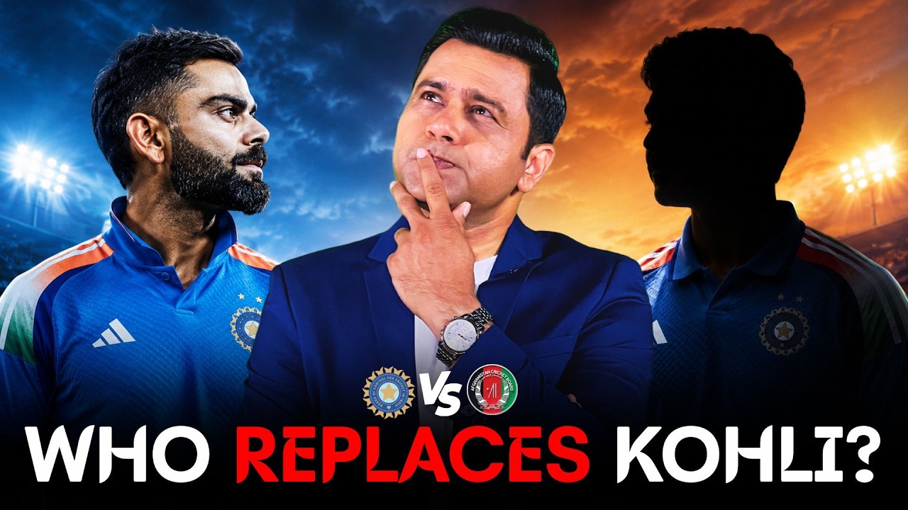 Troubling Numbers For India In ODIs! Who Replaces Kohli vs Afghanistan? #Aakashvani