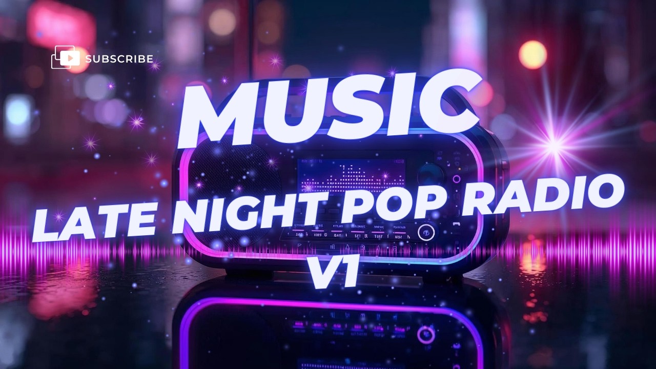 Late Night Pop Radio v1 ✨ Modern Pop Mix | Midnight Radio.