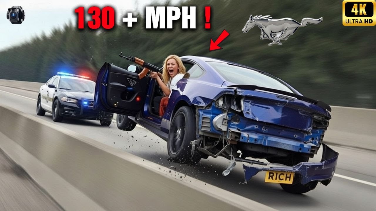 Compilation of the most thrilling and breathtaking high-speed police chases you've ever seen