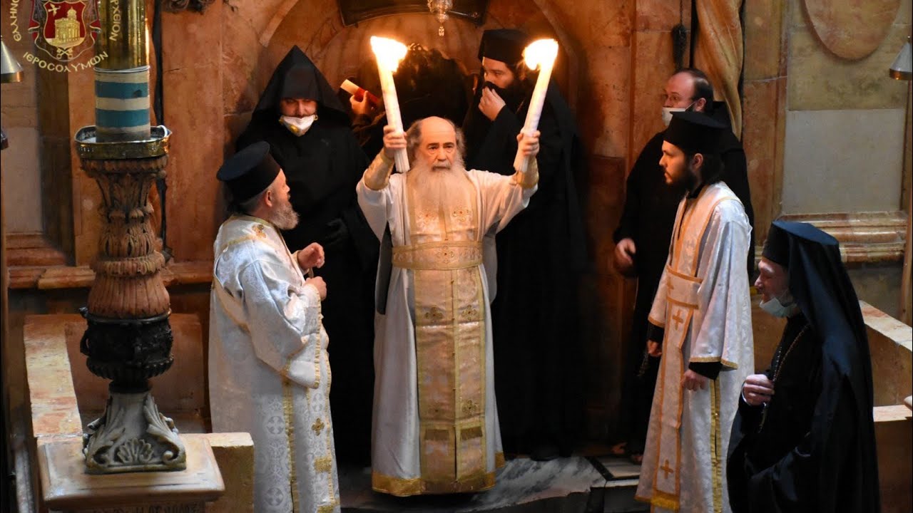 Miracle of the Holy Fire(Holy Light) in Jerusalem 2021
