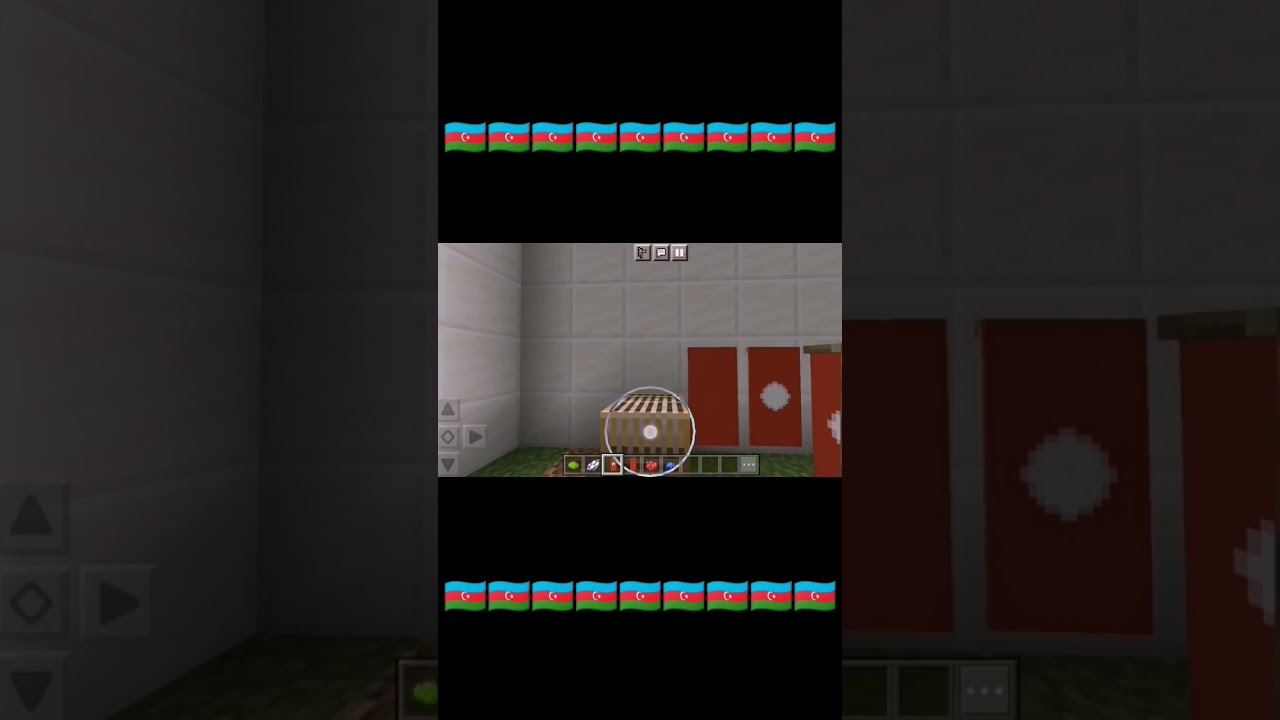Minecraft | How to make an Azerbaijan Flag Banner