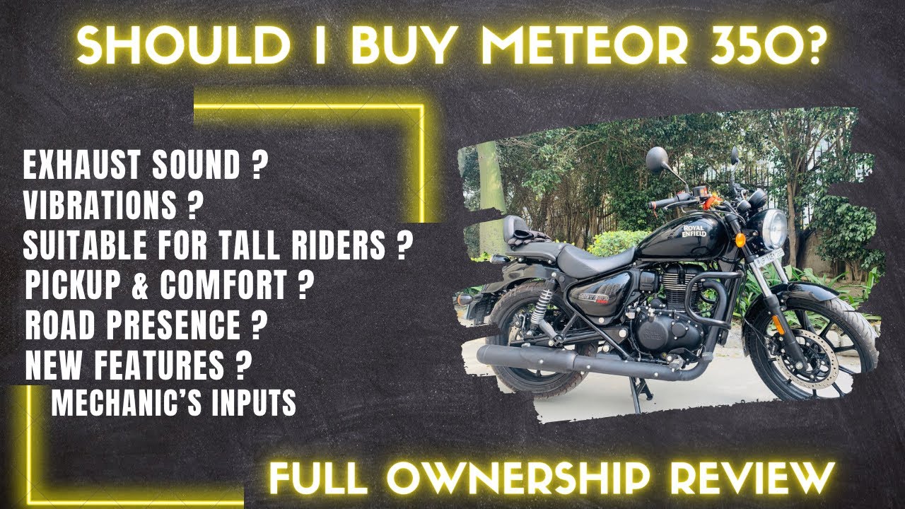 New Royal Enfield Meteor 350 | First Service | Detailed Review | All about J Series Engine |