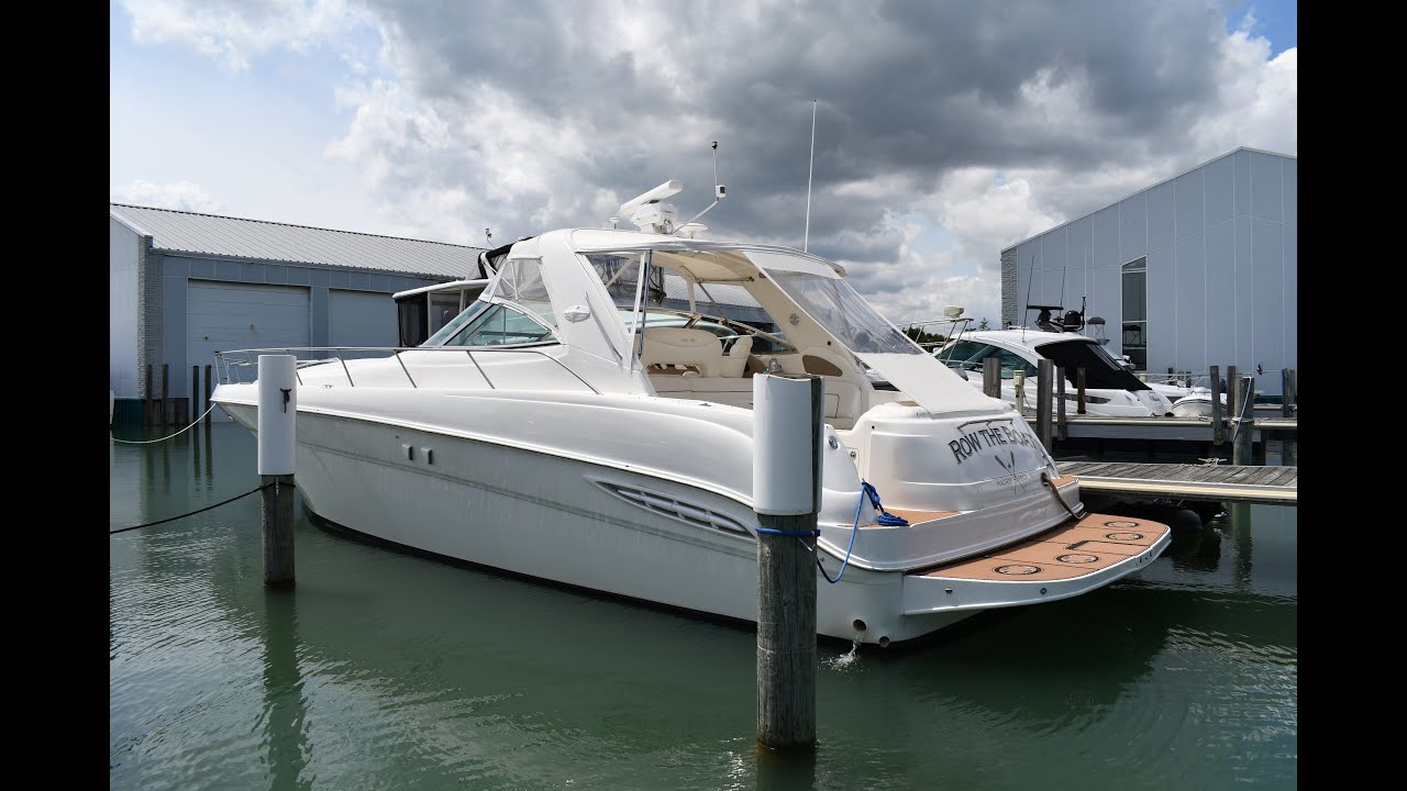 2000 Sea Ray 460 Sundancer; Asking $165,000.00