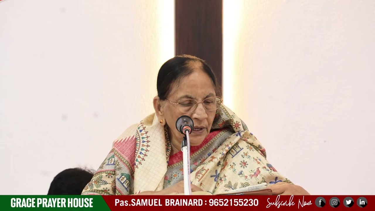 🔴 Crucifixion || Sunday Message || 15th Feb 2026 || Sis.Grace KarunaSri garu || Gudivada ||#live