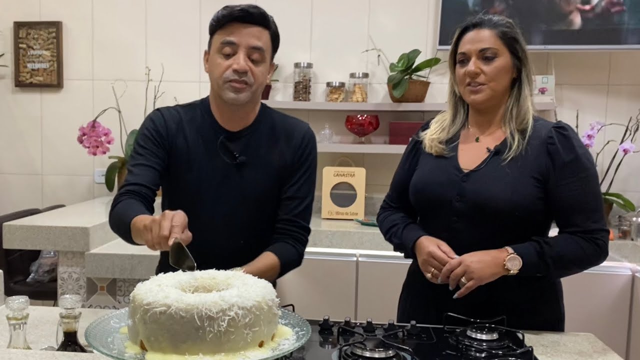 Receita de Bolo de Fubá Cozido. Série Receitas. #canaldanielrodrigues