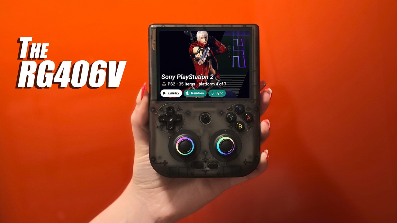 ANBERNIC RG406V First Look, A Powerful Vertical Handheld Worth Buying?