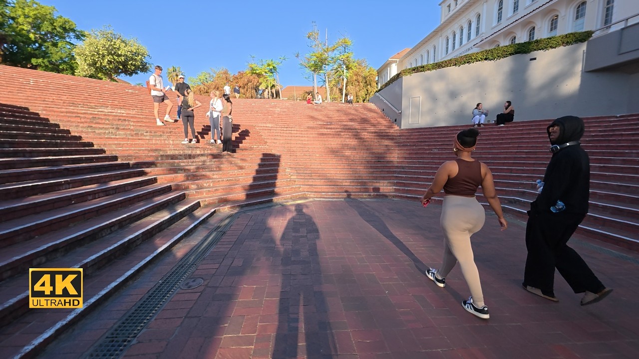 Walking Tour at Stellenbosch University | Beautiful Campus in Cape Town, South Africa