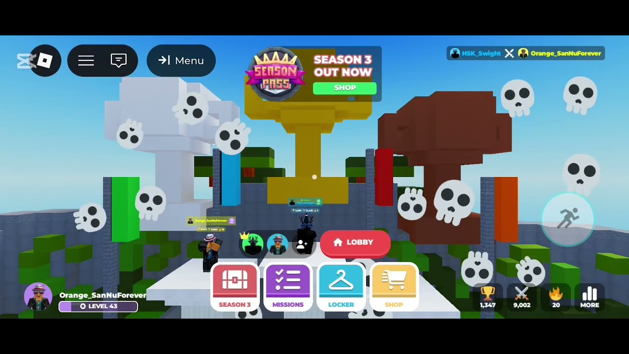 Me vs SanNu (skiwars duos)