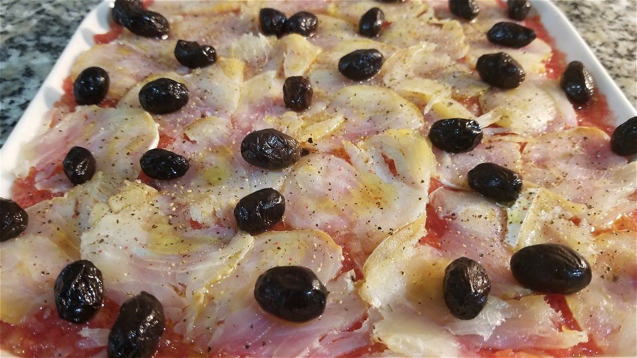 👩🏿‍🍳Carpaccio de Bacalao. Receta fácil✅