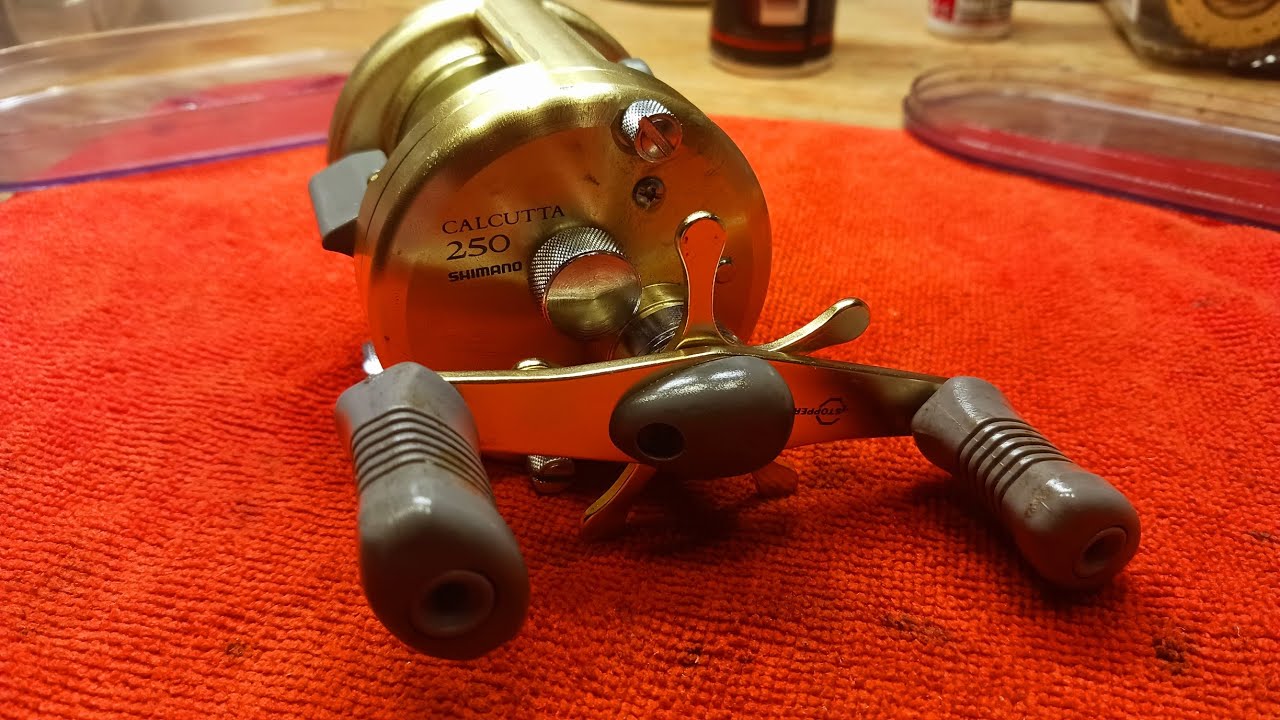 Услуга по сборке мультипликаторной катушки Shimano Calcutta 250
