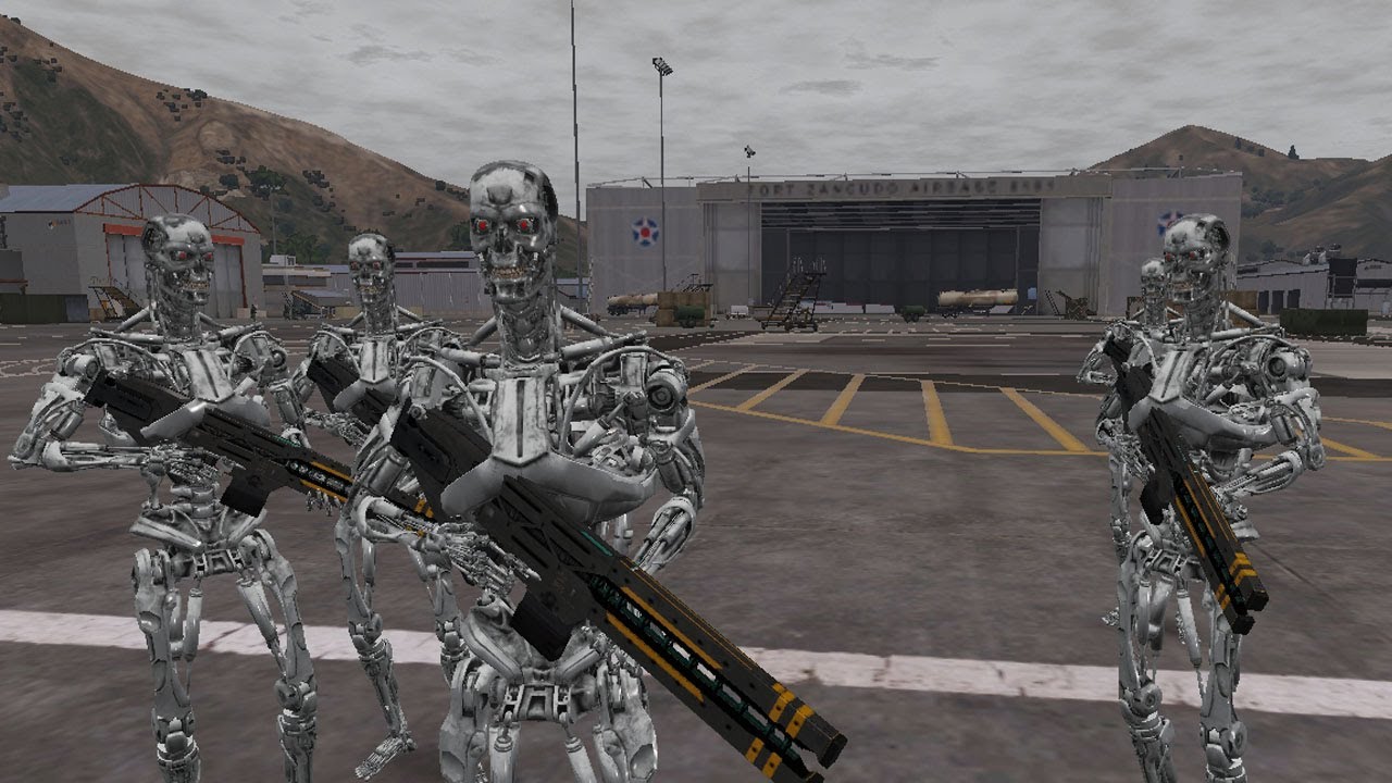 Gta 5 Terminator T-800