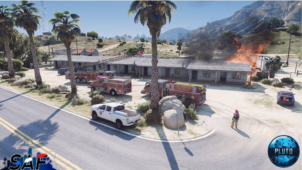 False Fires and Structure Fires. PIO! - SA'F #53 | GTA RP
