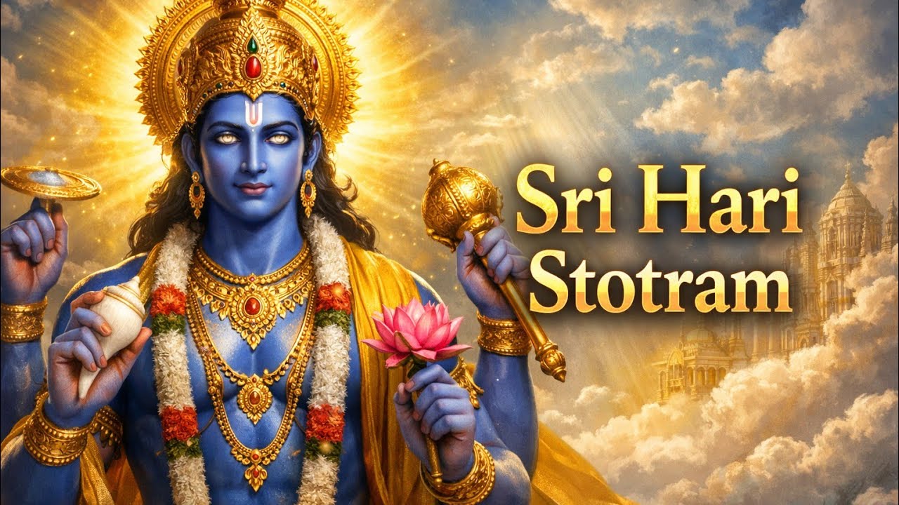 Shree Hari Strotram | श्री हरी स्तोत्रम #vishnu #narayan #hindugod #bhagwan #strotram