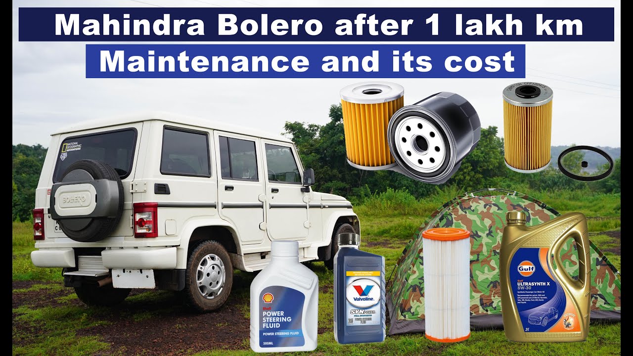 Mahindra Bolero  after 1 lakh kilometers | Replacements and maintenance cost | Detailed review