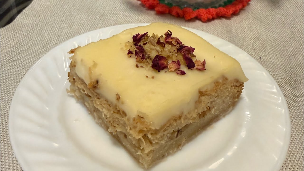 Muhallebili kadayıf tatlısı🥞