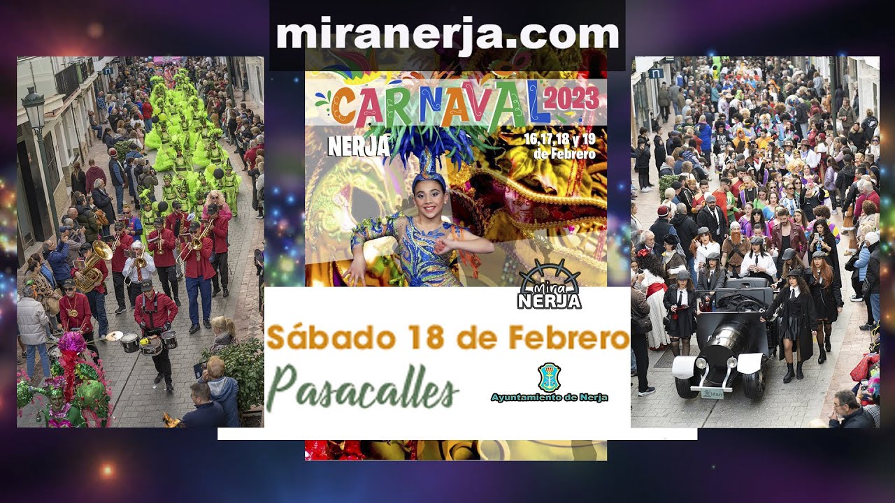 Nerja sale a la calle para vivir el Carnaval 2023