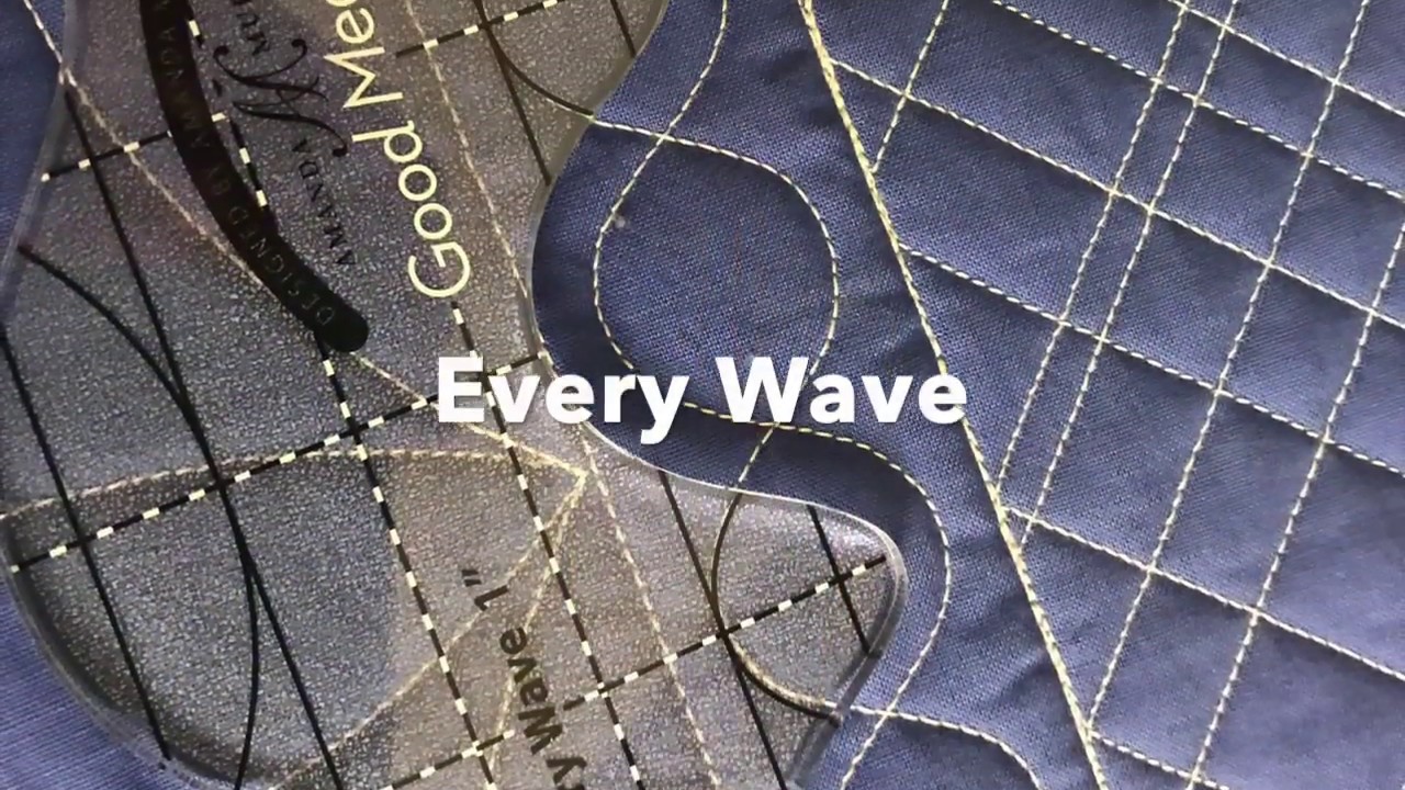 Линейки для квилтинга Good Measure Every Wave от Аманды Мерфи для Brewer Sewing