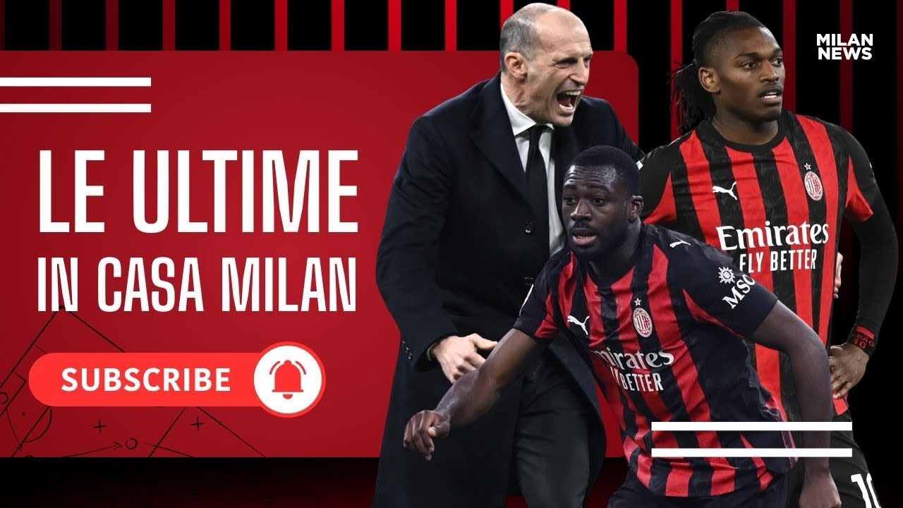 😱Che CAOS‼️Mancava solo QUESTO🥵Fuori luogo❌  Cosa deve fare ALLEGRI👀 LEAO sta SBAGLIANDO🤬