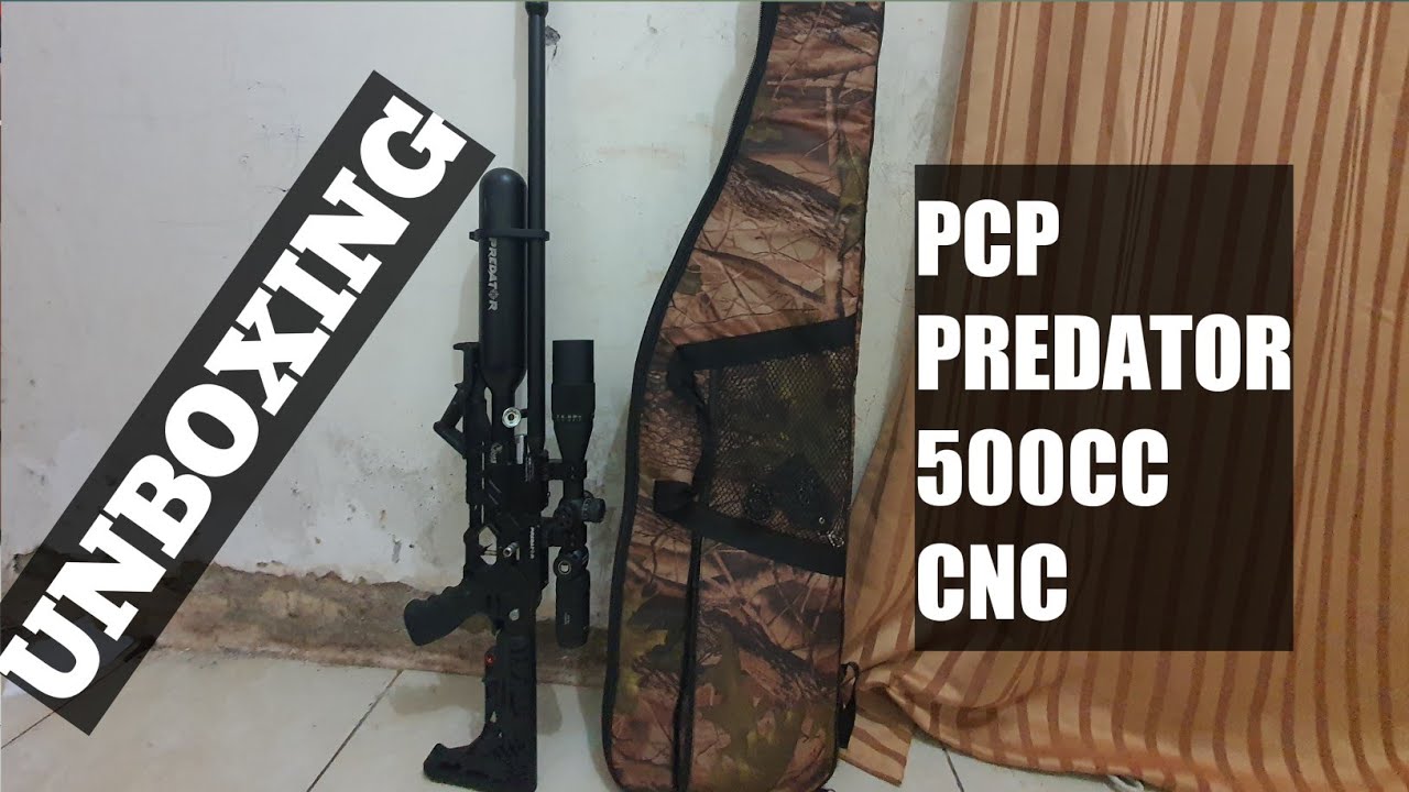 UNBOXING PCP PREDATOR 500CC Full CNC #CV AHAS OUTDOOR#