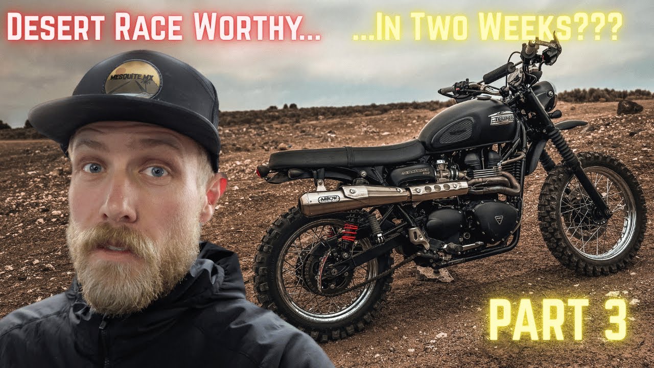 Instant Regret! Testing My Custom Triumph Scrambler | 2 Week Build Part 3