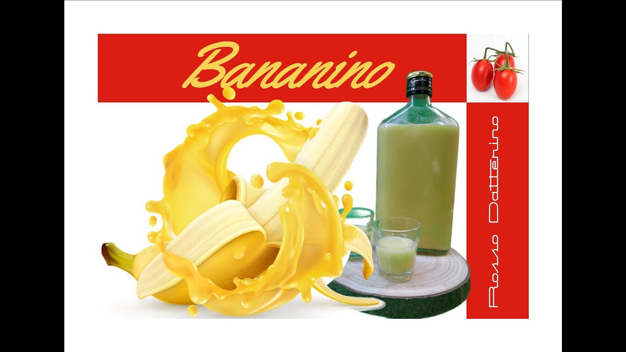 Liquore di BANANA, il bananino!