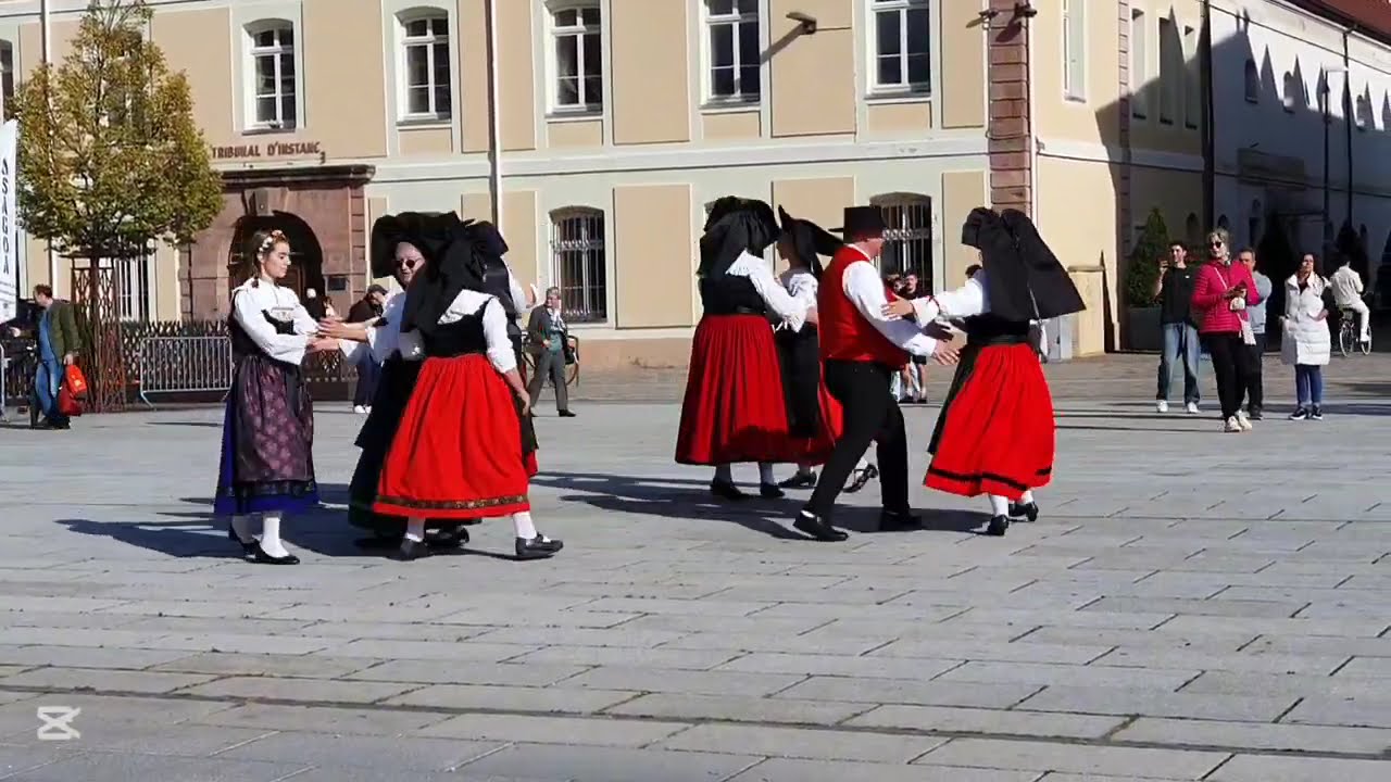 Traditional Dance in Alsace France