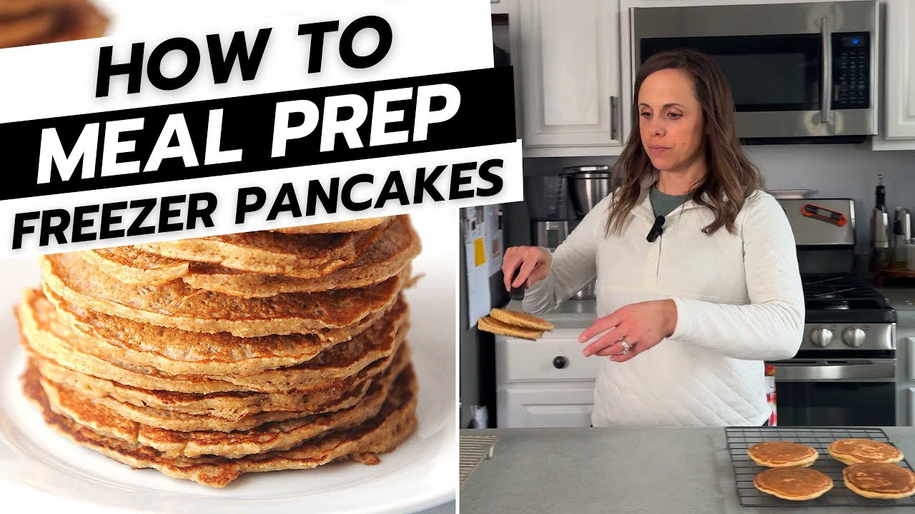 How to Meal Prep Pancakes for the Freezer! 🥞