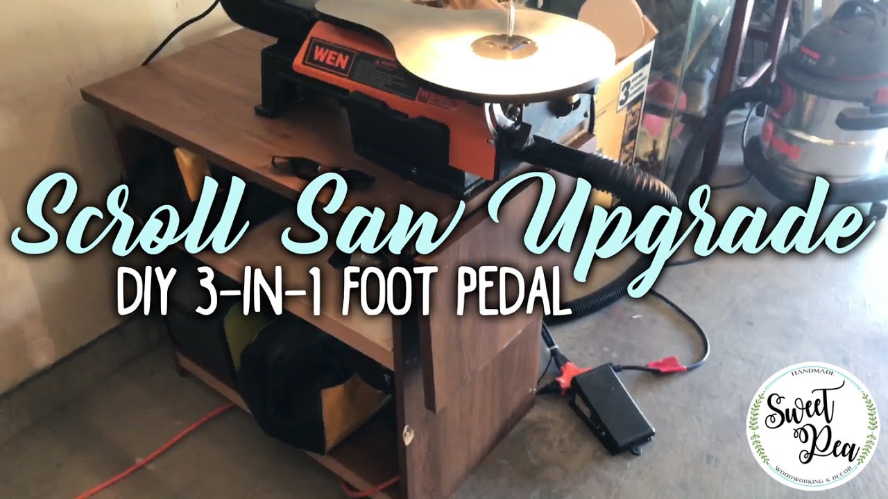 DIY 3-in-1 Foot Pedal: Easy Scroll Saw Upgrade