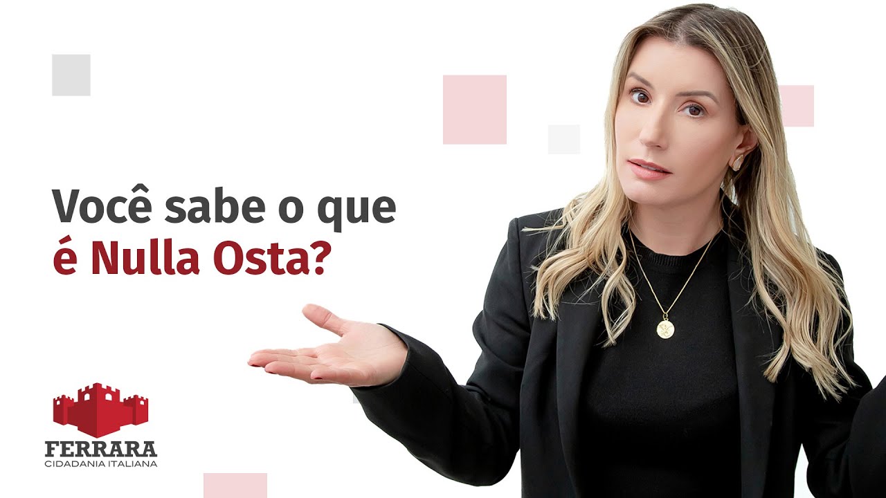 Nulla Osta vs Nada Consta: Desvendando Termos Italianos