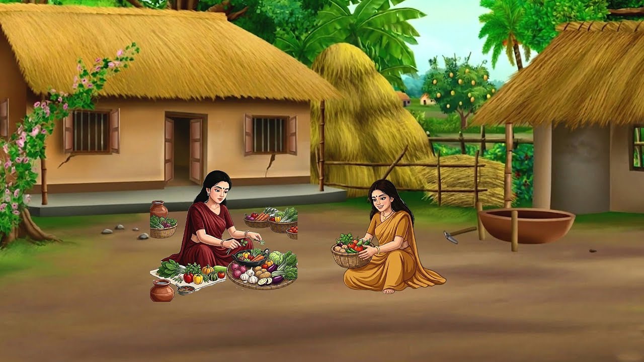 दो बहनों के सपनों का घर | Hindi kahani | Hindi cartoon | Moral stories | cartoon story