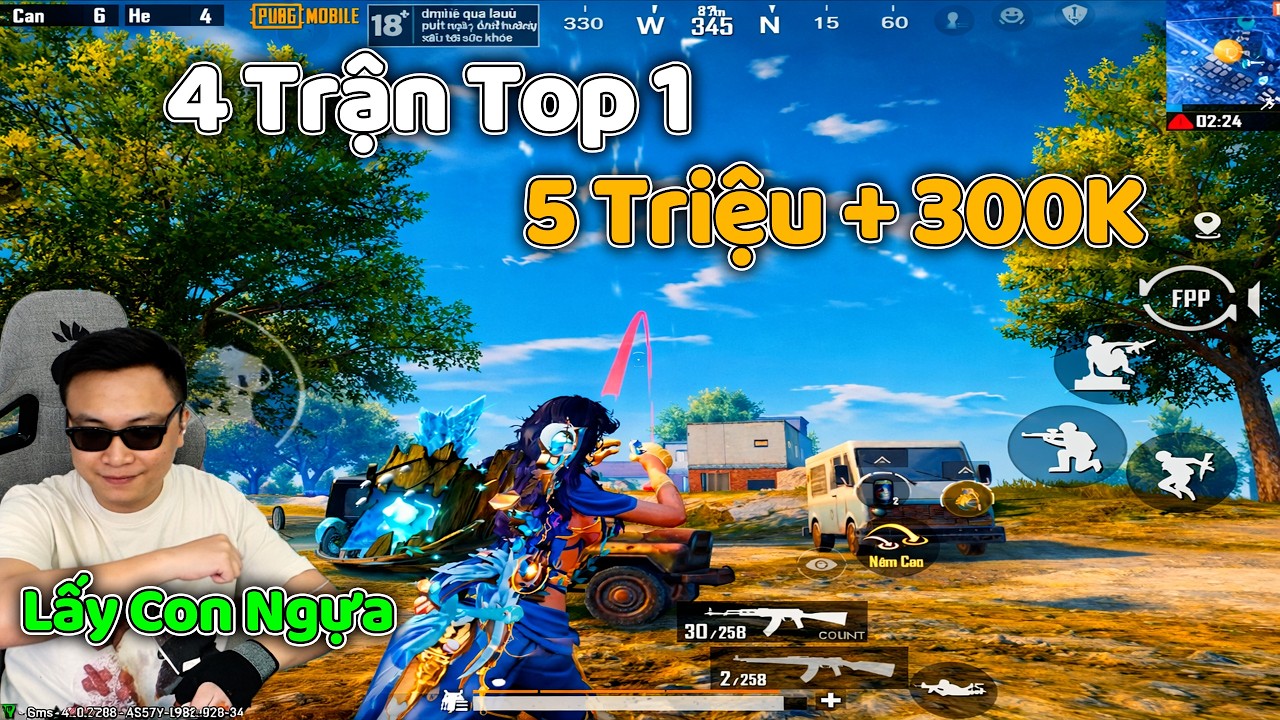 PUBG Mobile | KÈO 5 CỦ ĐẦU NĂM QUÁ CĂNG – HÀNH TRÌNH SĂN 4 TOP 1 NGHẸT THỞ TỪ ĐẦU ĐẾN CUỐI!