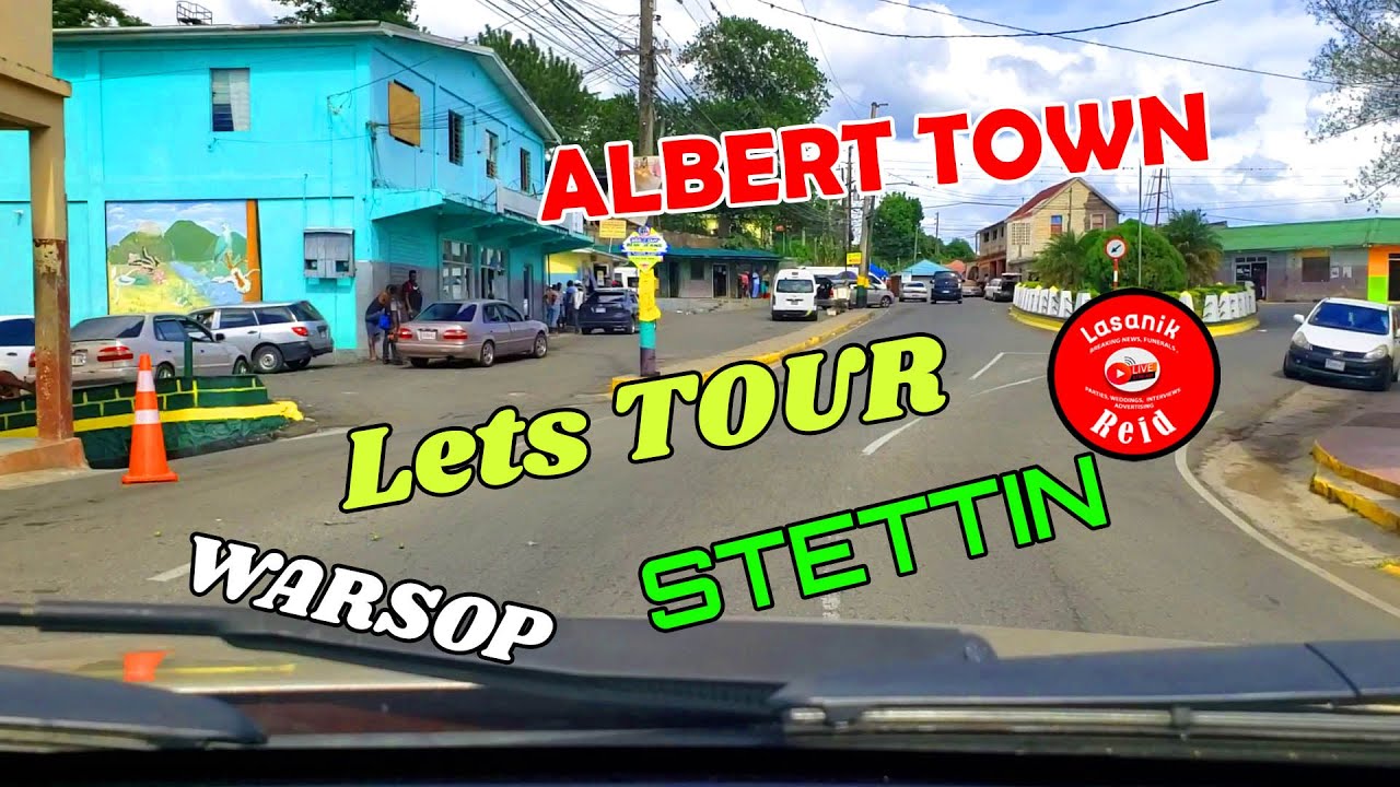 FROM MIDDLE NEW HOPE TO ALBERT TOWN & STETTIN , TRELAWNY  LET `S  TOUR