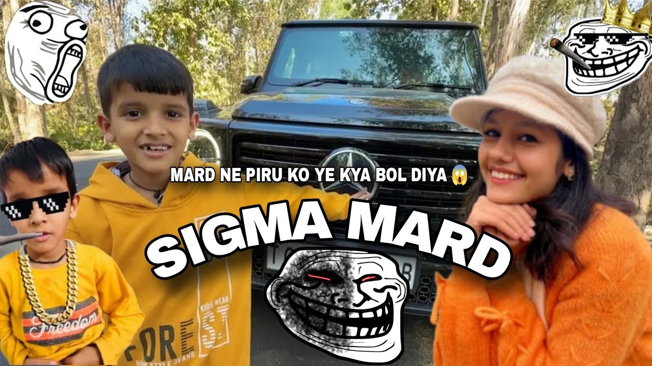 GHAR SIGMA MARD 🗿 KUNALI JOSHI 😎 GHAR KA DON 😏 @souravjvlogs  @piyushjocgaming