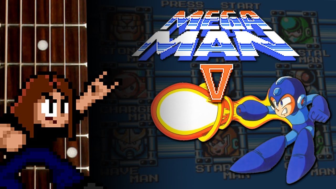 Mega Man 5 Guitar Playthrough (COMPLETE)