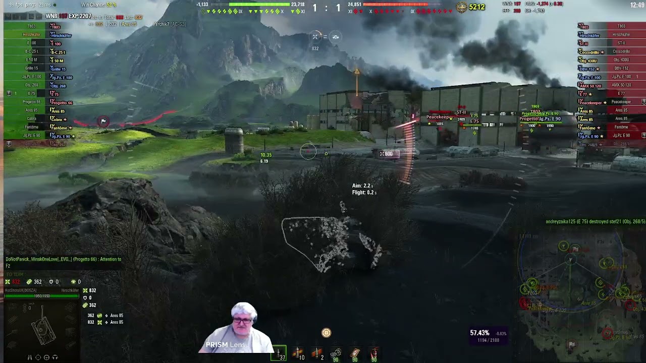 #World of Tanks #Hirsckater TD Epic Battle – Great Game Part Two