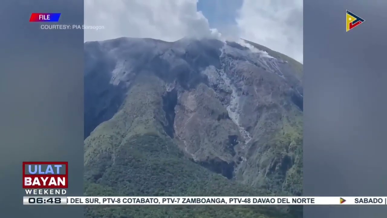 #UlatBayanWeekend | 6km permanent danger zone ng #Mayon, posibleng lumawak | ulat ni Con...