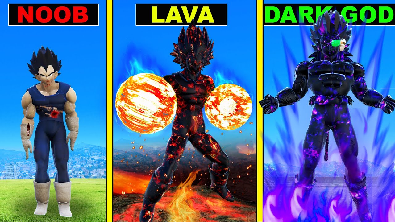GTA 5 : Upgrading to DARK LORD VEGETA in GTA 5!