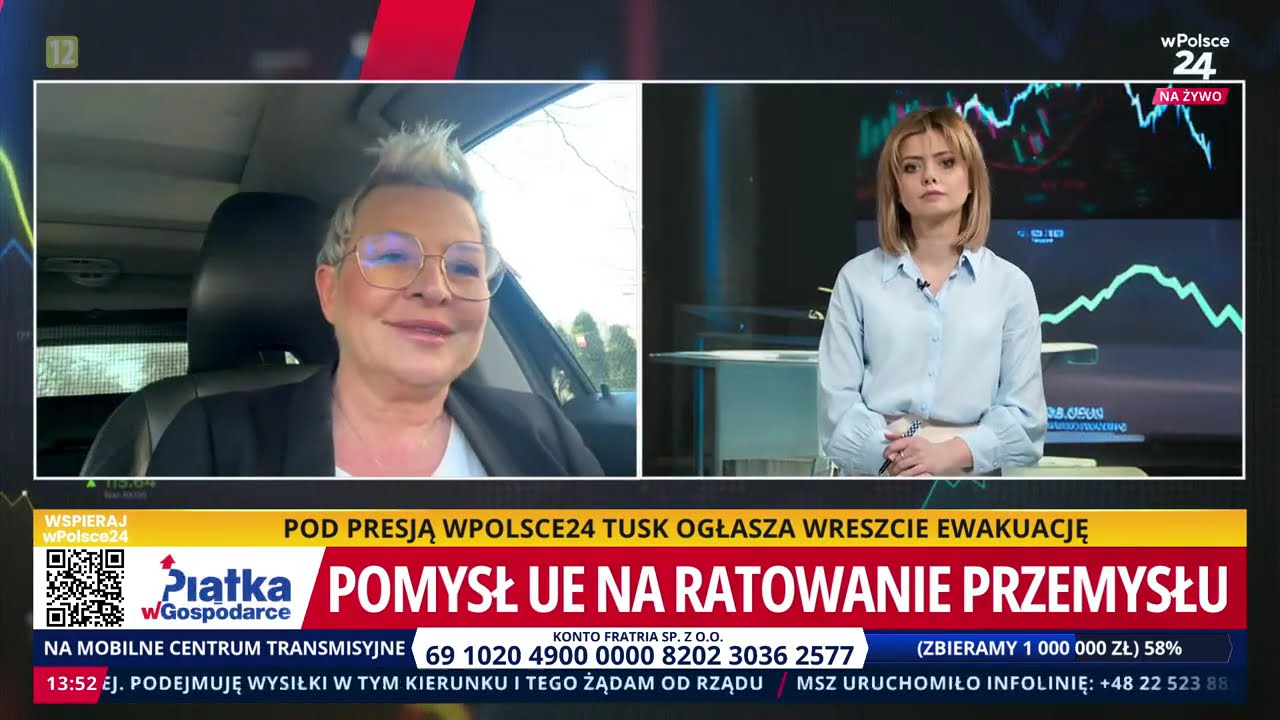 Rosja chce zwrotu 210 mld euro! Pomysł UE na ratowanie przemysłu! Piątka w gospodarce 04.03.2026