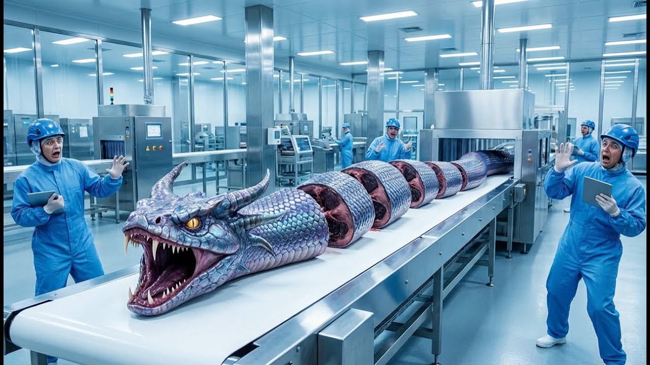 Inside a Tentacled Snake Factory: Bio-Mechanical Study Model E-T27 (Full Process)