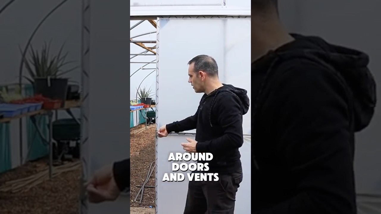 How to Heat a Polytunnel for Free in Winter