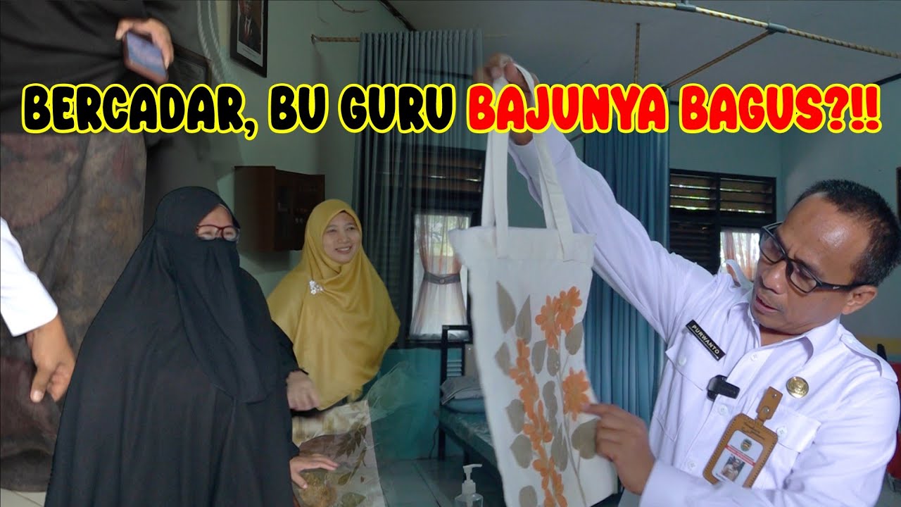 Sekolah Ini Menghasilkan Ecoprint Keren || Kadisdik Akan Bangun Galeri di Sekolah