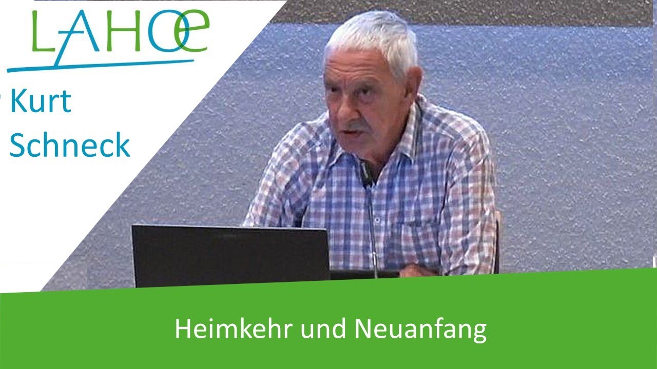 10.10.2023: Kurt Schneck: Heimkehr und Neuanfang