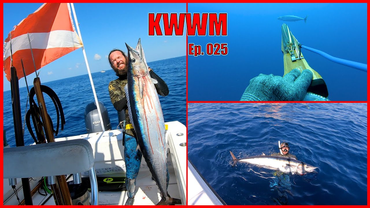 BLUEWATER MISSILE!! | The Largest Wahoo I've Ever Shot | Key West Waterman Ep. 025