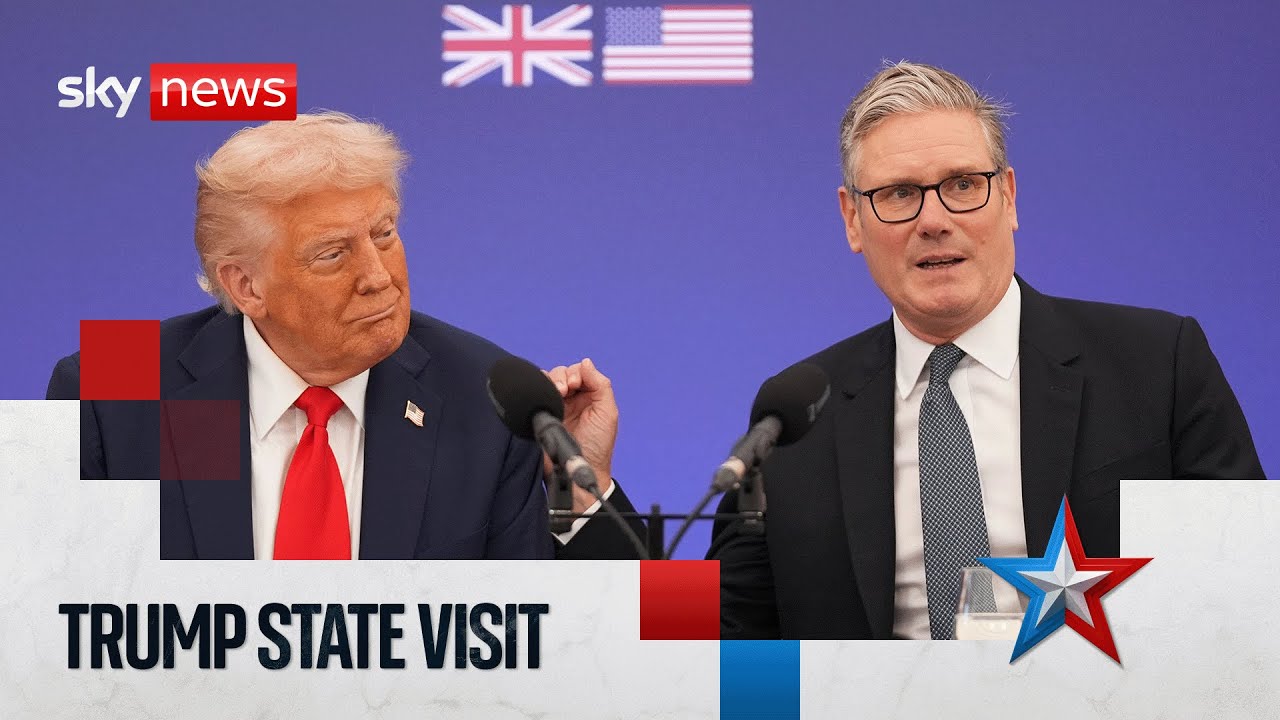 Trump and Starmer address business leaders at Chequers | Watch in full