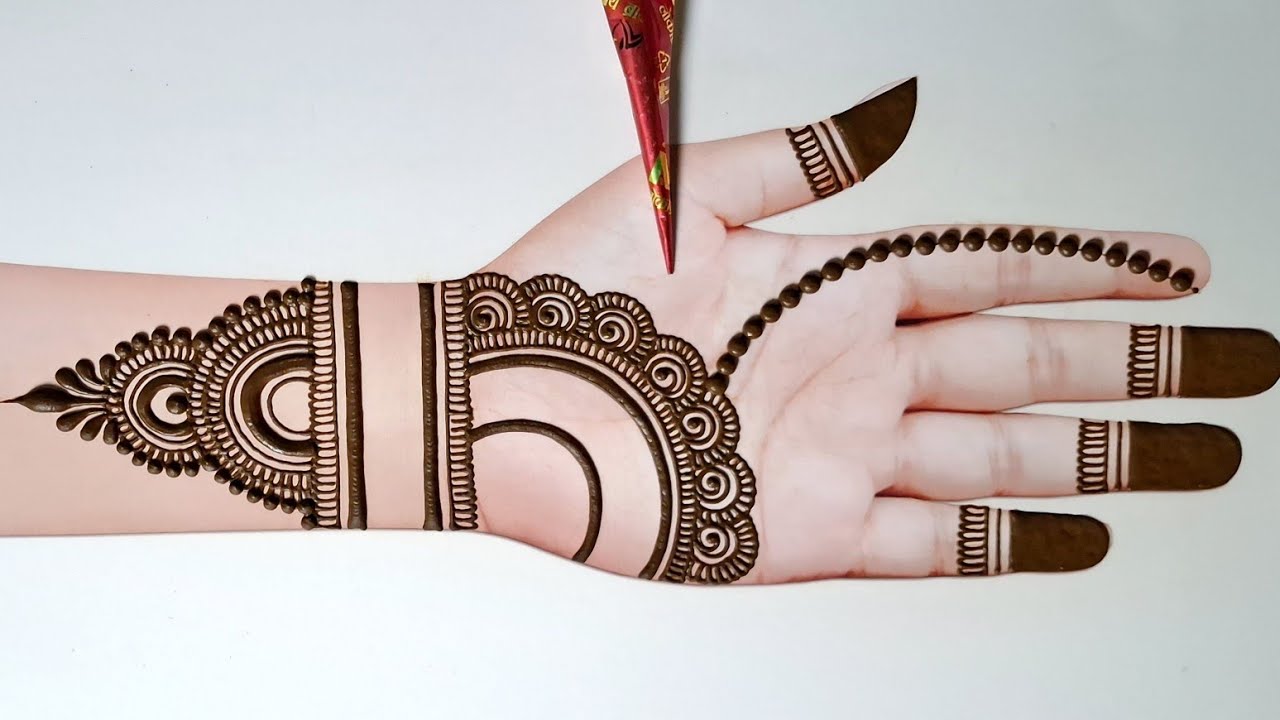 Eid special easy mehndi design for hand | simple mehandi designs | mehandi | mehndi design | mehndi