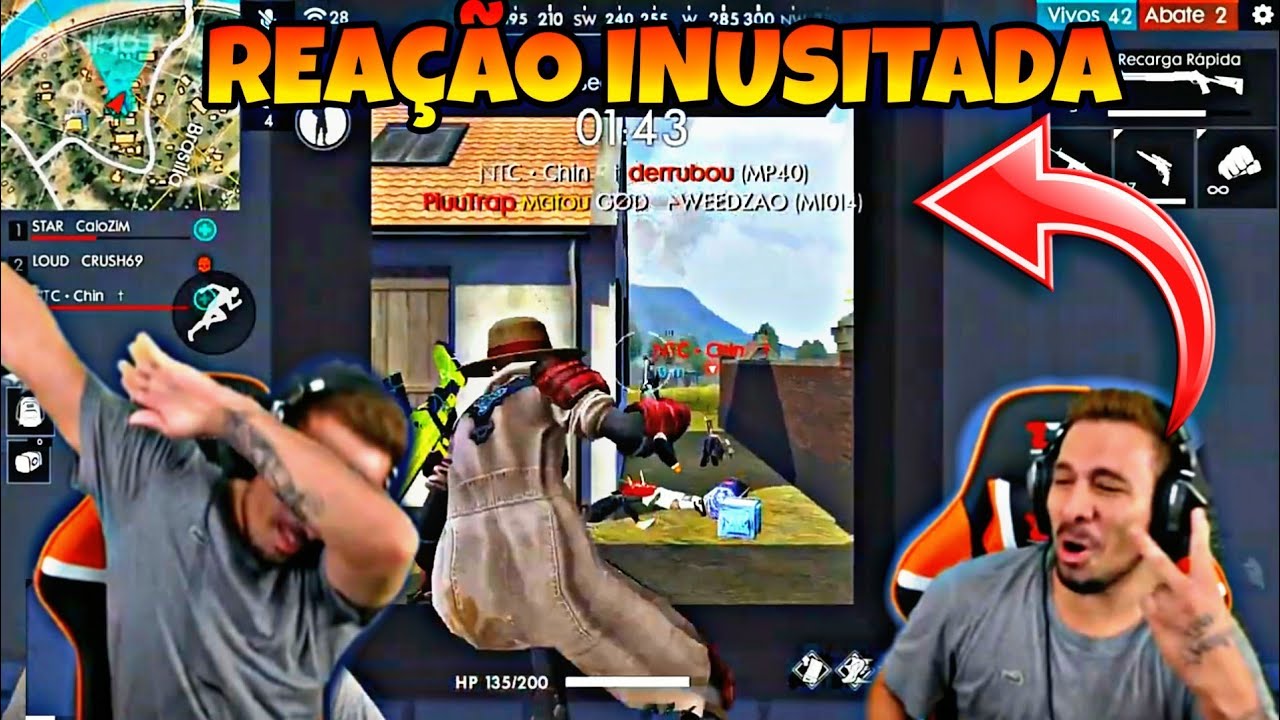 REAÇÃO DO PIUZINHO AO MATAR WEEDZAO NA RANKED, MELHORES CLIPES